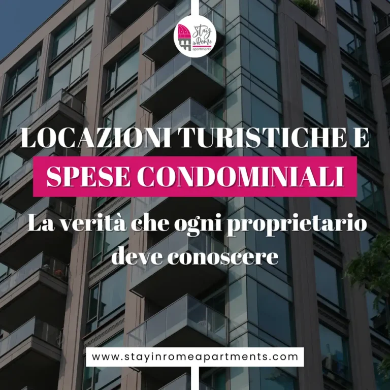 locazioni turistiche spese condominiali